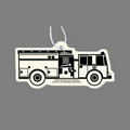 Paper Air Freshener - Fire Truck Tag W/ Tab